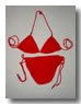 Bikini rosso